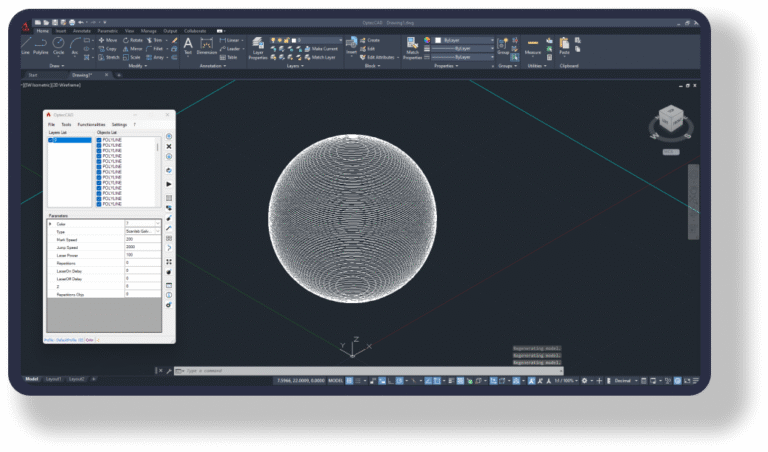 Optecal Laser software solutions enabling accuracy and automation | LASEA